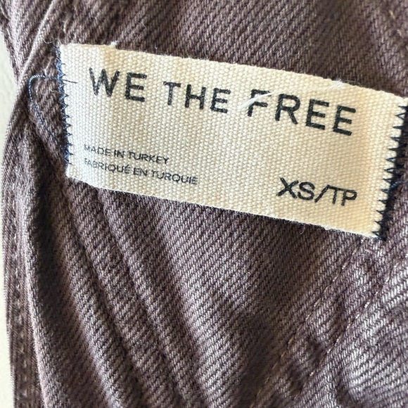 NWOT Free People Good Luck Barrel Overalls - Picture 7 of 8